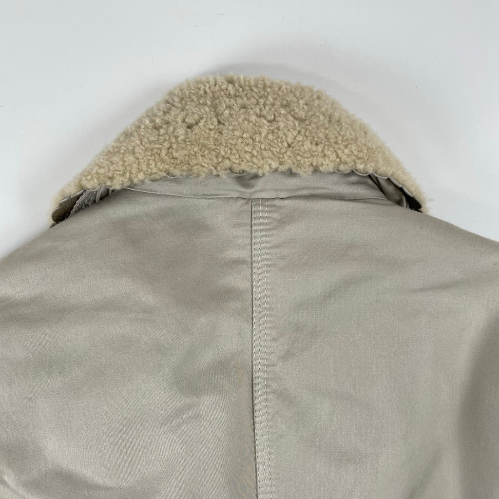 ERMANNO SCERVINO / ムートン切替ジャケット 参考定価：400,000程度 SIZE：42