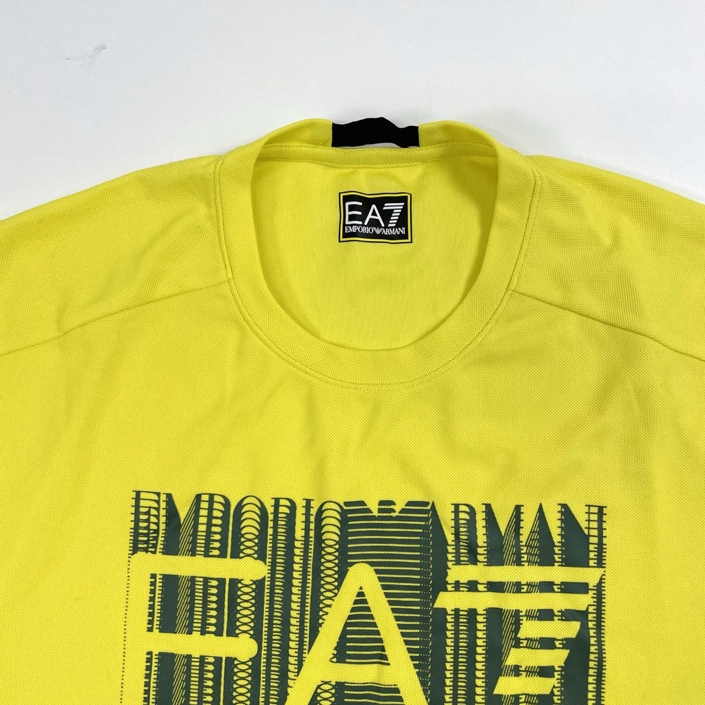 EMPORIO ARMANI EA7 / メッシュ マルチファンクションTEE 参考定価：13,000程度 SIZE：S