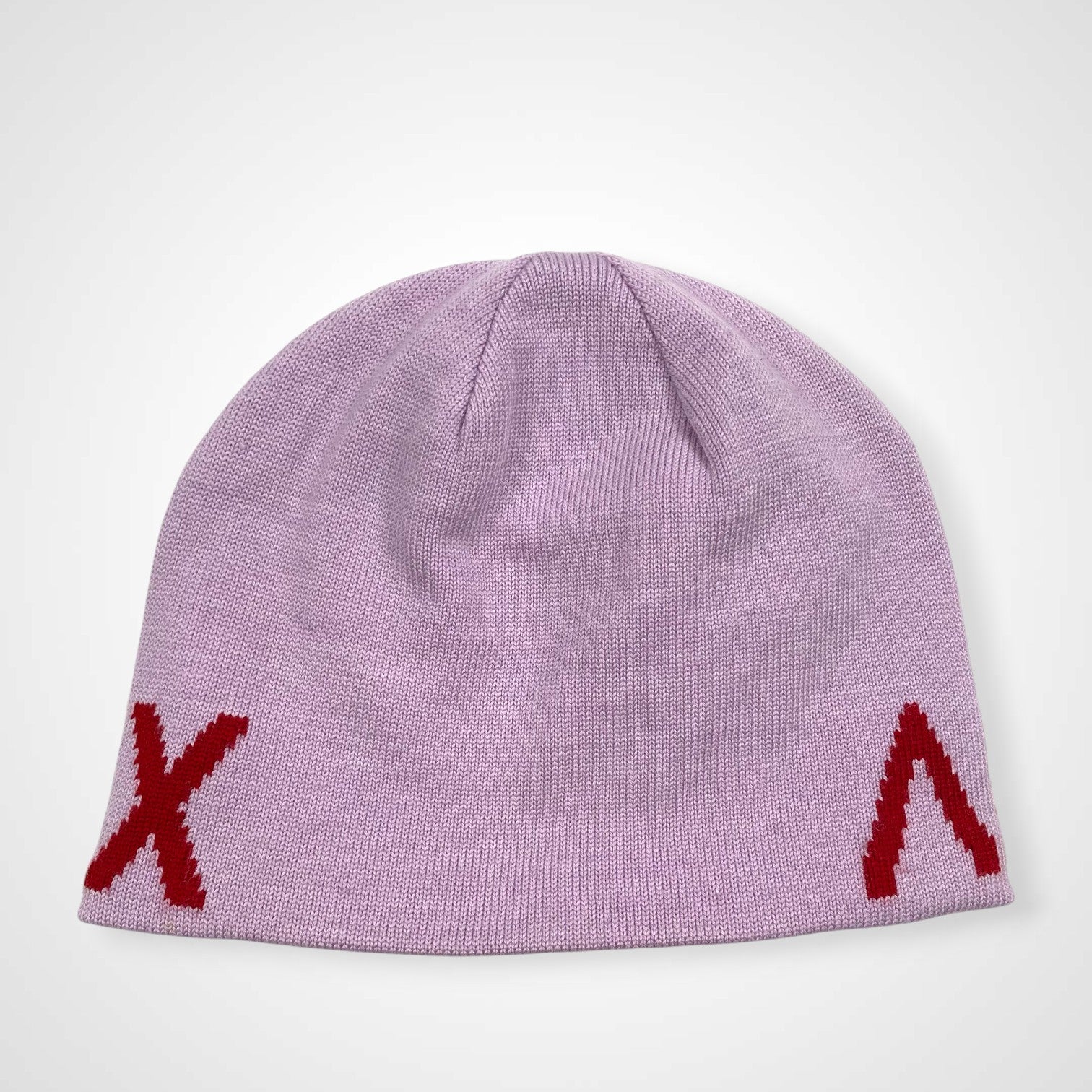 ARC’TERYX アークテリクス / WORD HEAD TOQUE ニットビーニー ロゴ ピンク×レッド