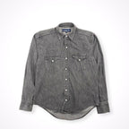 Ralph Lauren / USA製90sブラックデニムシャツ SIZE：8