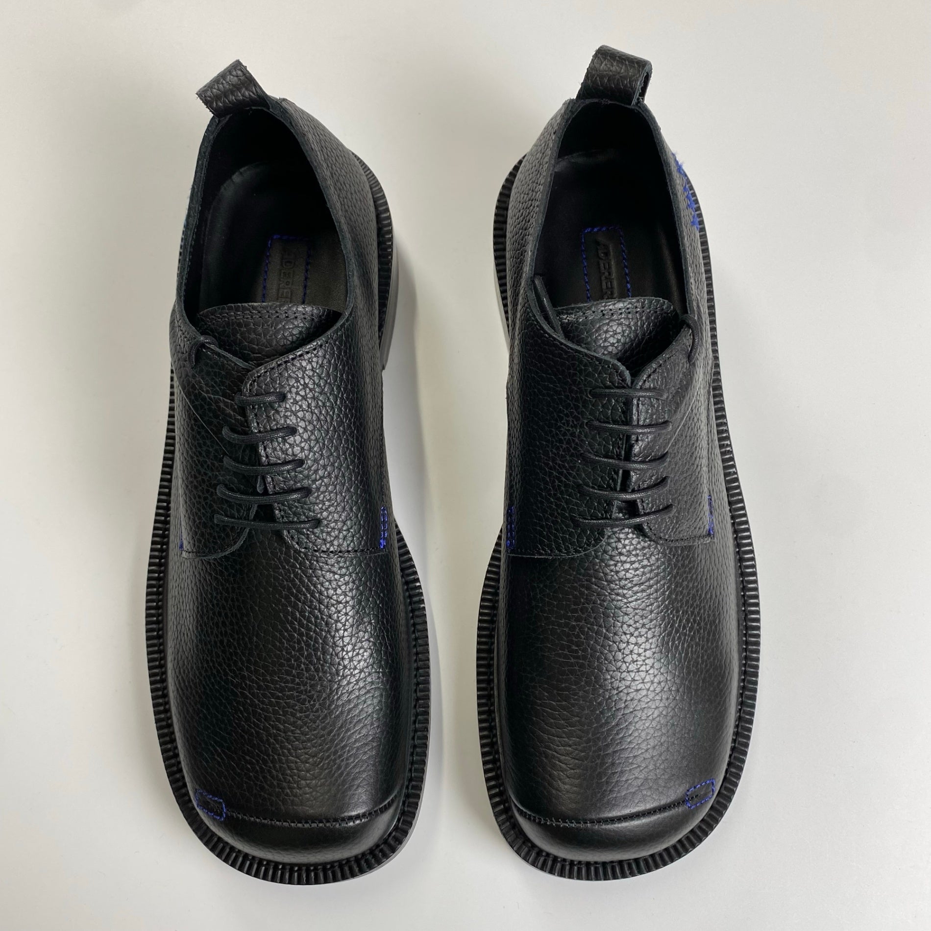 【未使用】 ADERERROR アーダーエラー / Curve DB01 Noir レザーシューズ ブラック SIZE:42(27cm程度)