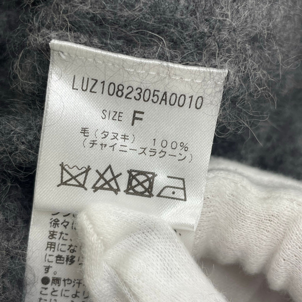 Lui's ルイス / チャイニーズラクーンタートルネック 参考定価：18,000程度 SIZE:FREE