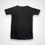MM6 MAISON MARGIELA エムエムシックス メゾンマルジェラ / フリンジデザイン デニムプルオーバー ブラック 参考定価：38,000+tax SIZE:36