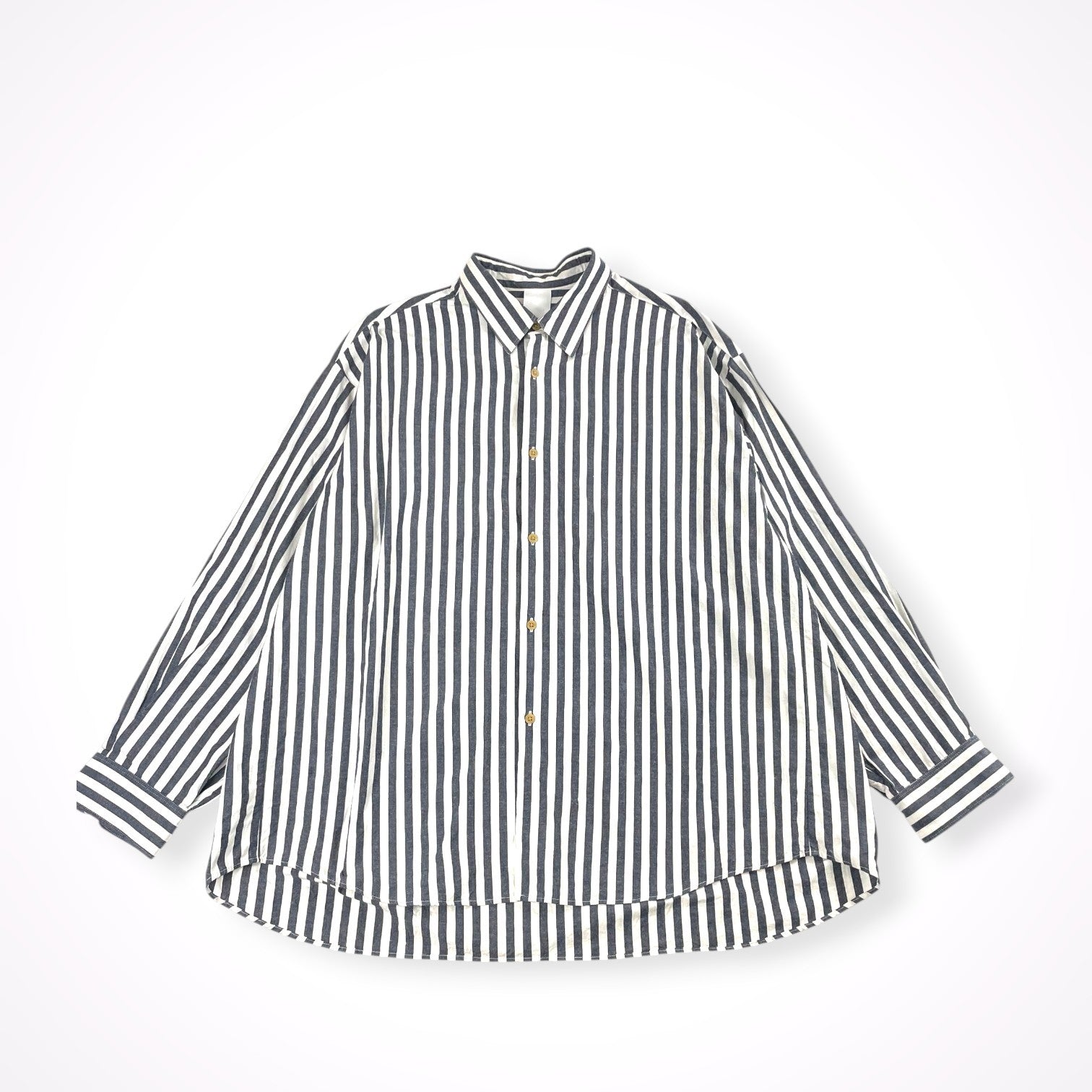 5product / コットンリネンストライプシャツ 参考定価：20,000程度 SIZE：L