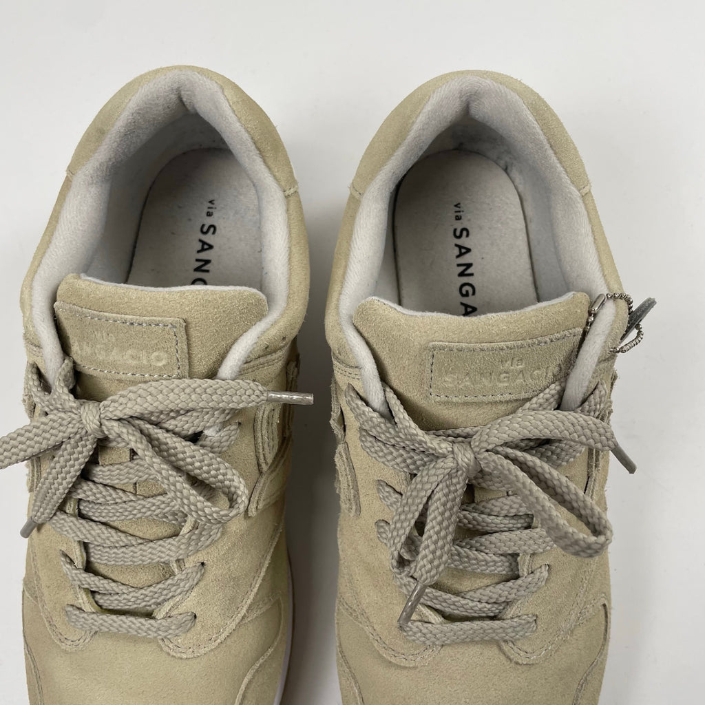 via SANGACIO ヴィア サンガチオ / ”MOSS GRAY” スニーカー 極美品 SIZE:26cm