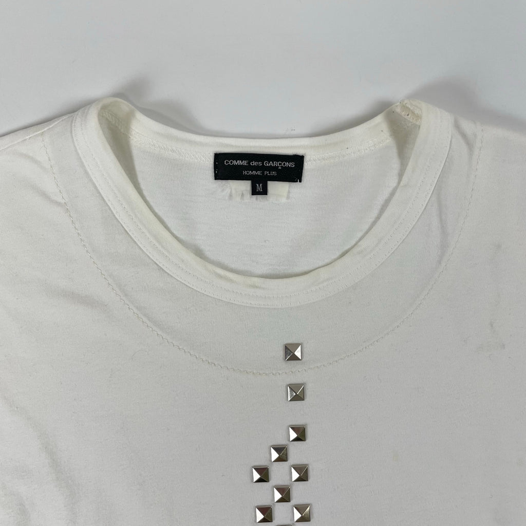 COMME des GARCONS HOMME PLUS / スタッズシームデザインTシャツ SIZE:M