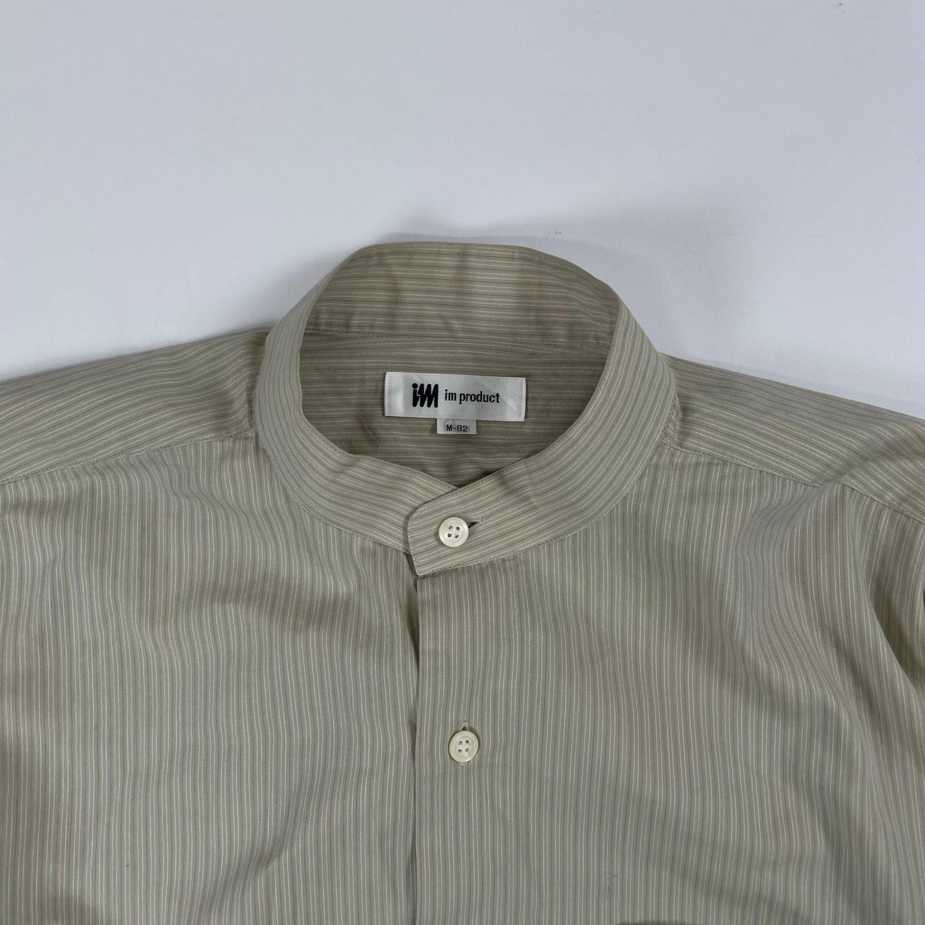 ISSEY MIYAKE im product / 90s ヴィンテージバンドカラーシャツ SIZE