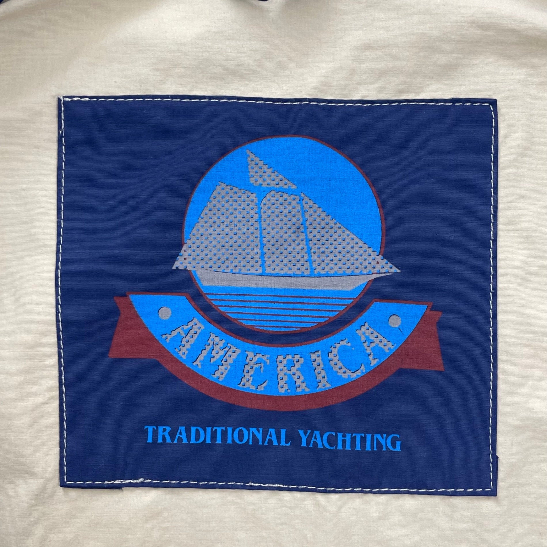 EURO VINTAGE ユーロヴィンテージ AMERICA TRADITIONAL YACHTING / 短丈 セーリングジャケット イタリア製 SIZE:50