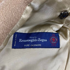 Ermenegildo Zegna社 GINZA YAMAGATAYA仕立て / 最高級ピュアカシミア100％ カシミアコート 水牛ボタン 銀座 老舗テーラー  SIZE：L程度