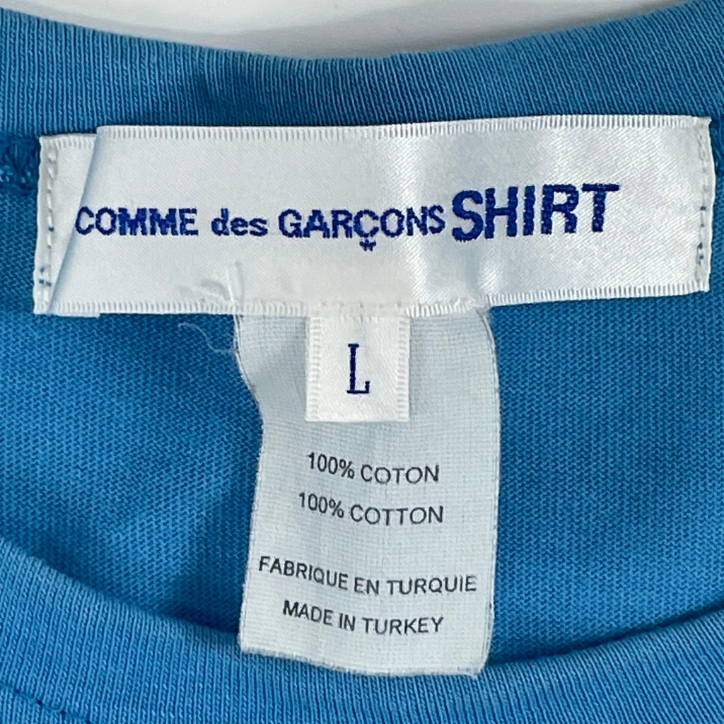 COMME des GARCONS SHIRT / クルーネックTEE W27117 SIZE:L