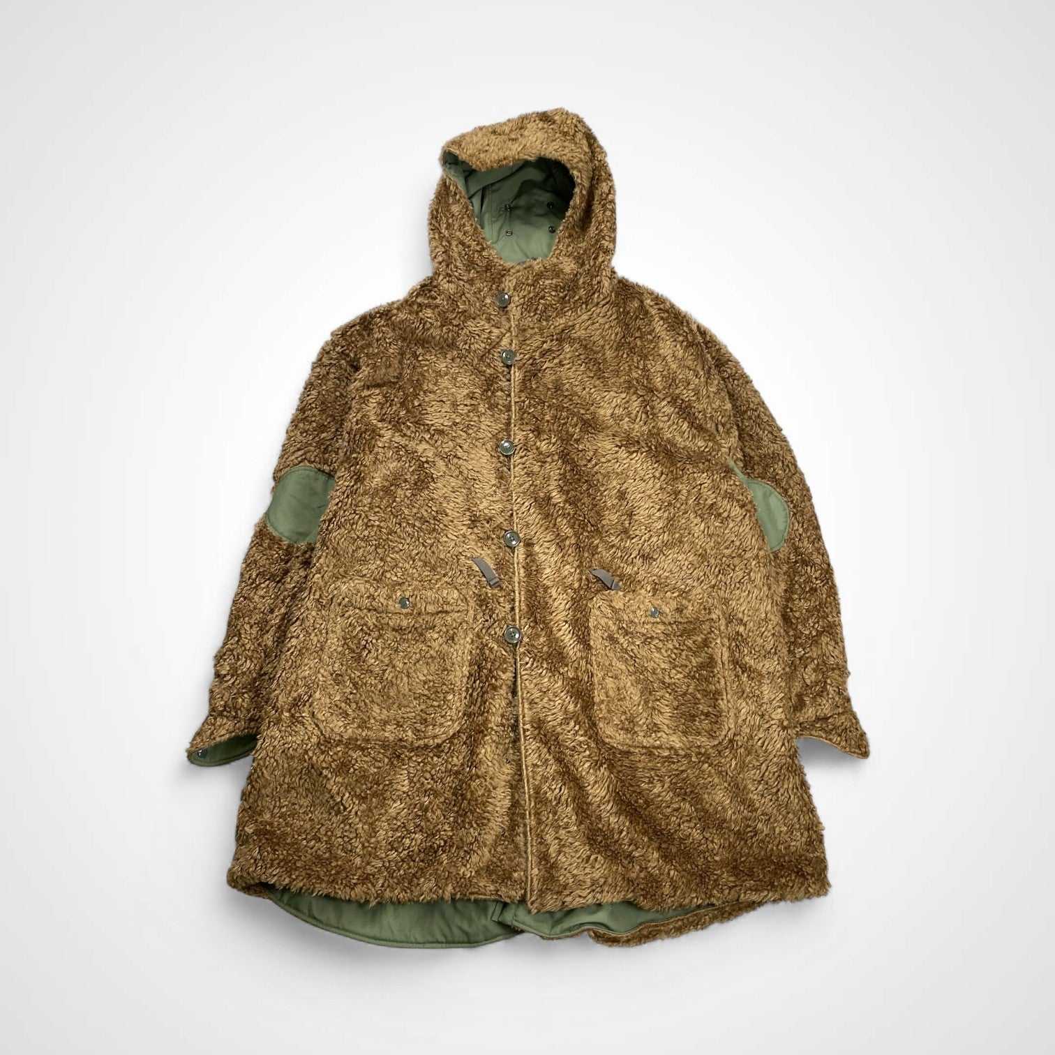 ENGINEERED GARMENTS × BEAMS PLUS / Reversible Field Fur Coat  タグ付 参考定価：117,000+tax SIZE:L