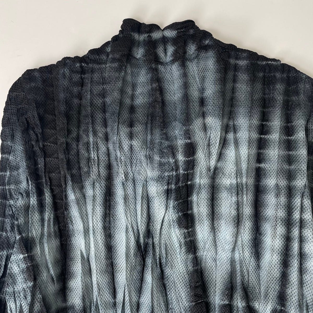 ISSEY MIYAKE MEN / 15SS 絞り染めメッシュプリーツジャケット SIZE:3