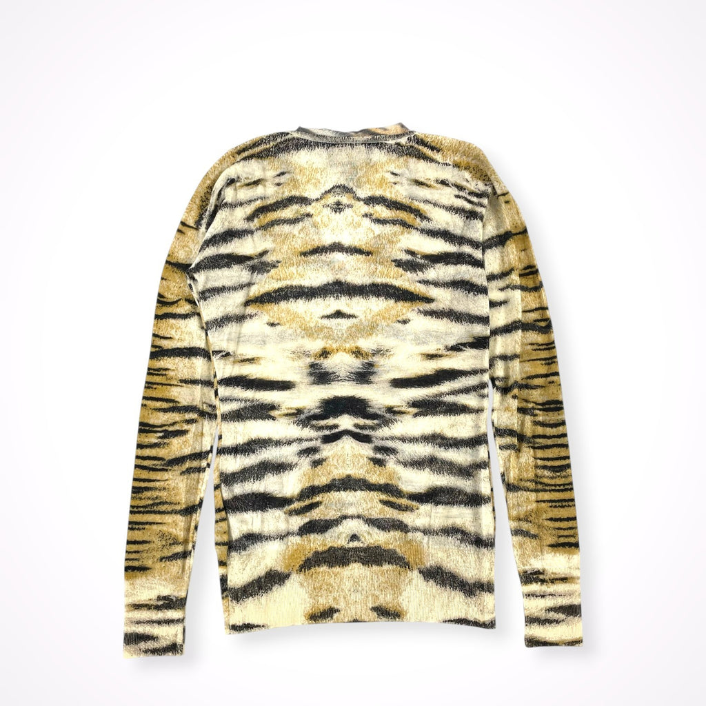 CLASS roberto cavalli / レオパード柄 アンサンブルカーディガン 参考定価：130,000程度 SIZE:42