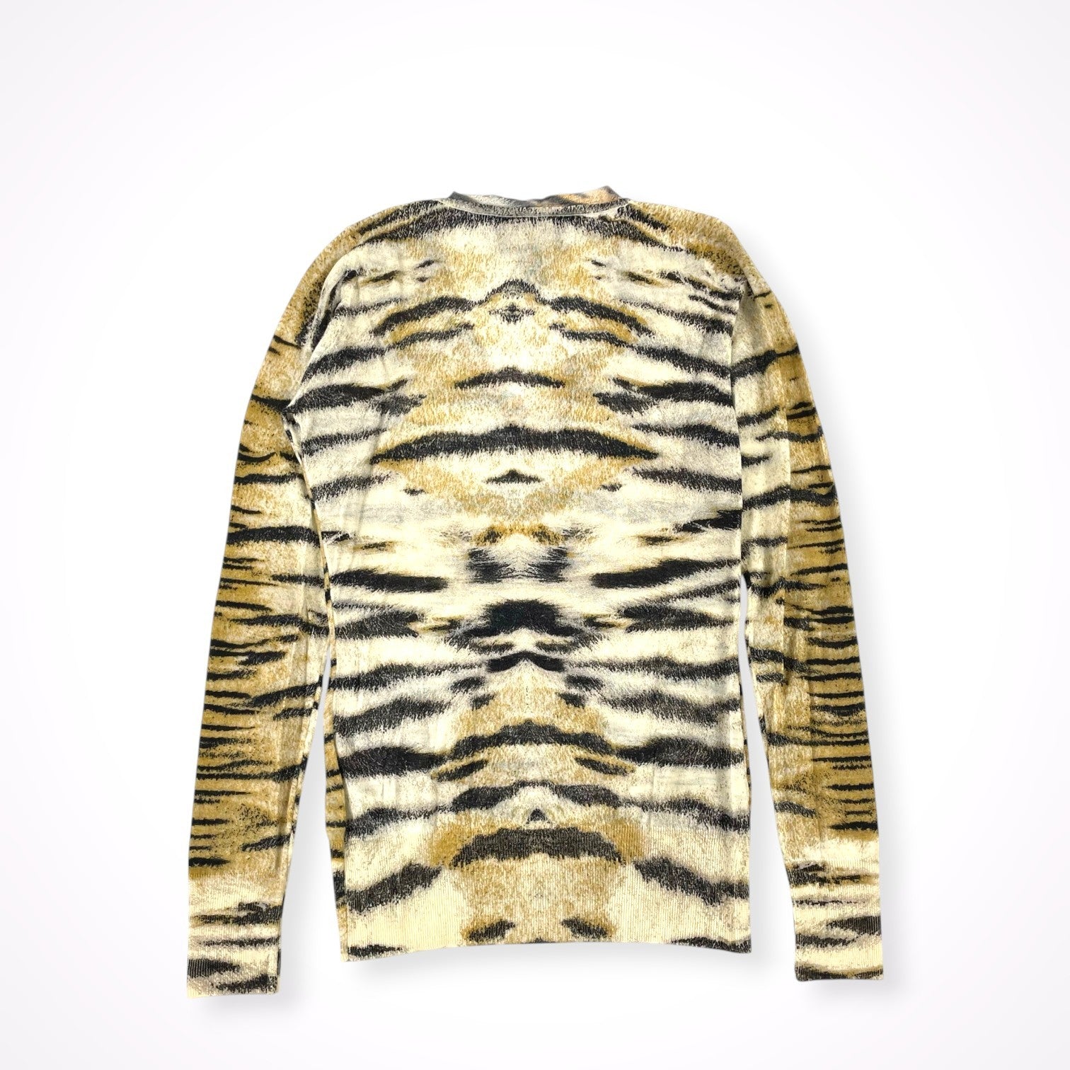 CLASS roberto cavalli / レオパード柄 アンサンブルカーディガン 参考定価：130,000程度 SIZE:42