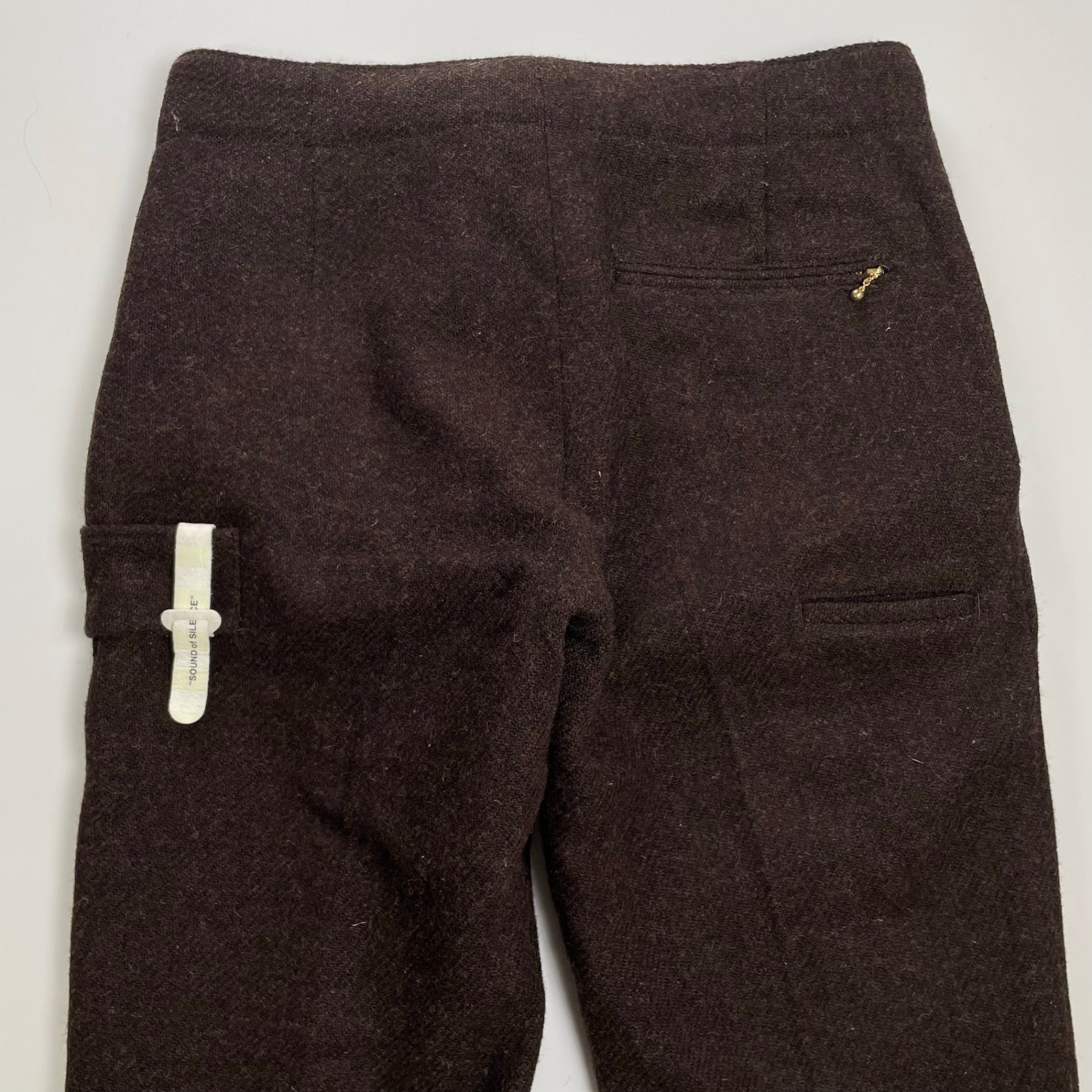 MOUNTAIN RESEARCH マウンテンリサーチ / 11AW 「Skier」パンツ ツイードクロップド ブラウン SIZE:M