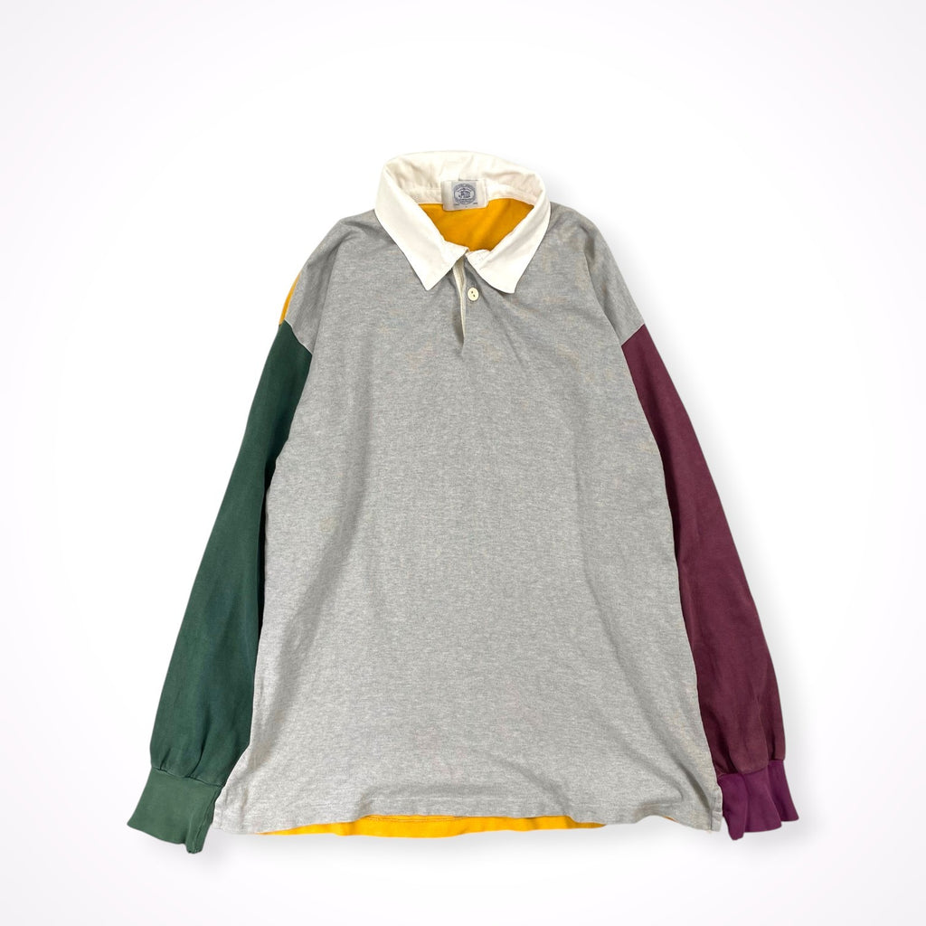 J.PRESS / 8-90s マルチカラーラガーシャツ SIZE:L