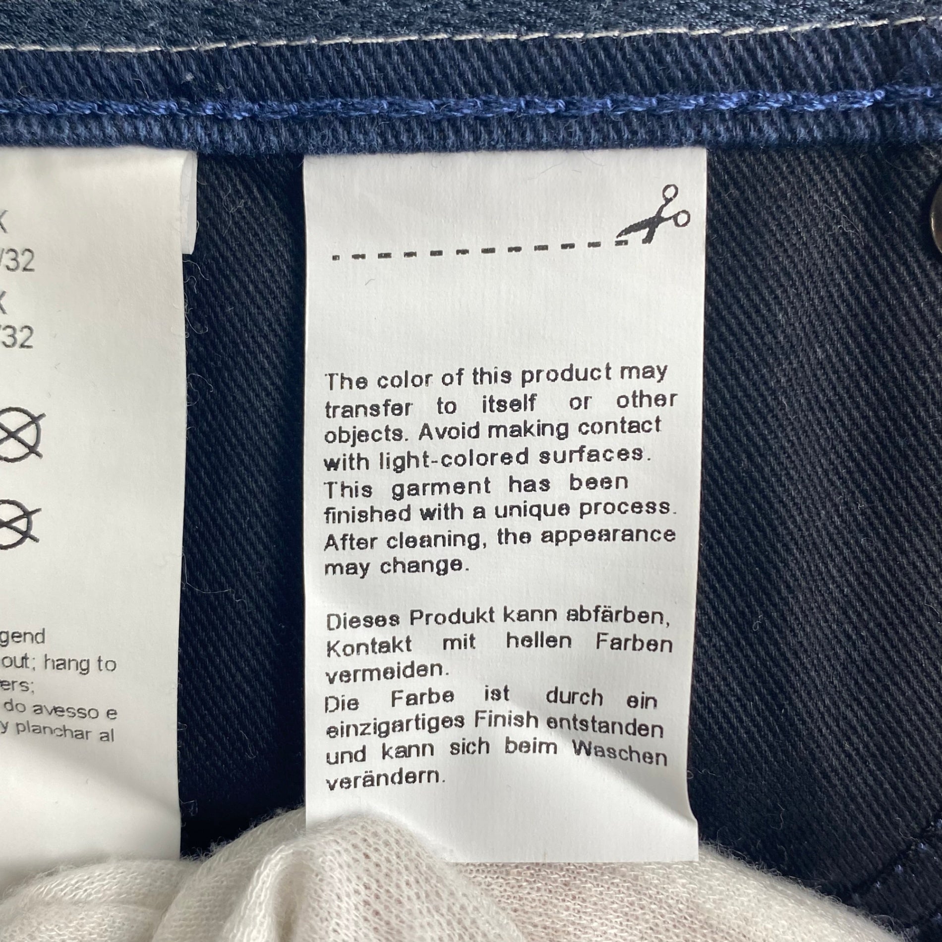 BOSS HUGO BOSS ボス ヒューゴボス / テーパード ストレッチ デニムパンツ デニムの名門Candiani社製 SIZE：W33 L32