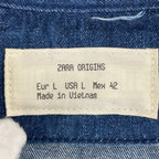 ZARA ORIGINS / デニムスウィングトップ 高級ライン SIZE:L