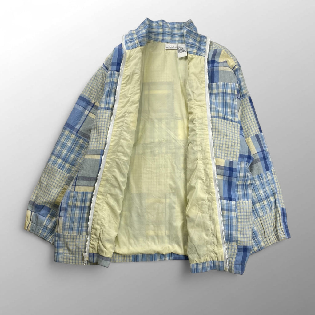 VINTAGE ヴィンテージ KORET FRANCISCA コレット フランシスカ / VINTAGE Pale Tone Patchwork Jacket フェアリー パッチワークSIZE:1X(XL程度)