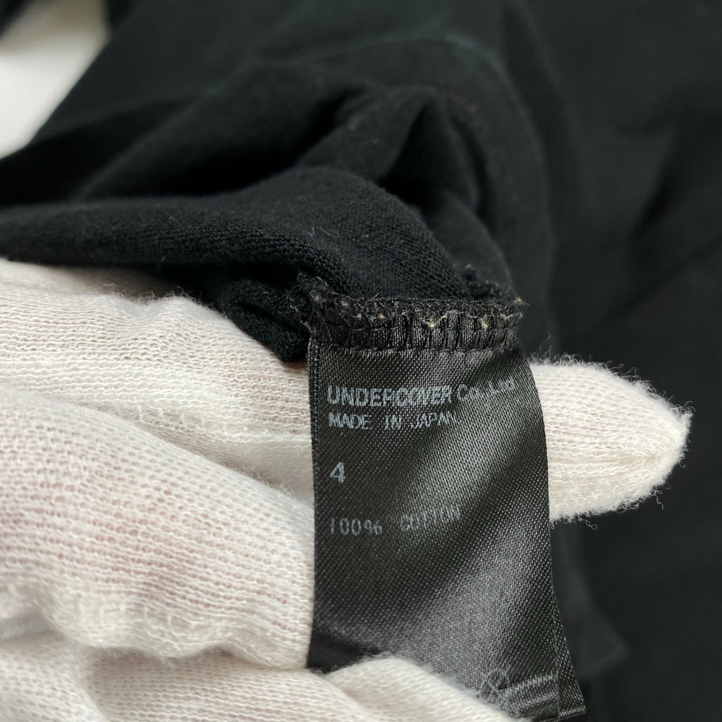UNDERCOVER アンダーカバー / モノリスTEE ブルー×ブラック SIZE：4（L程度）