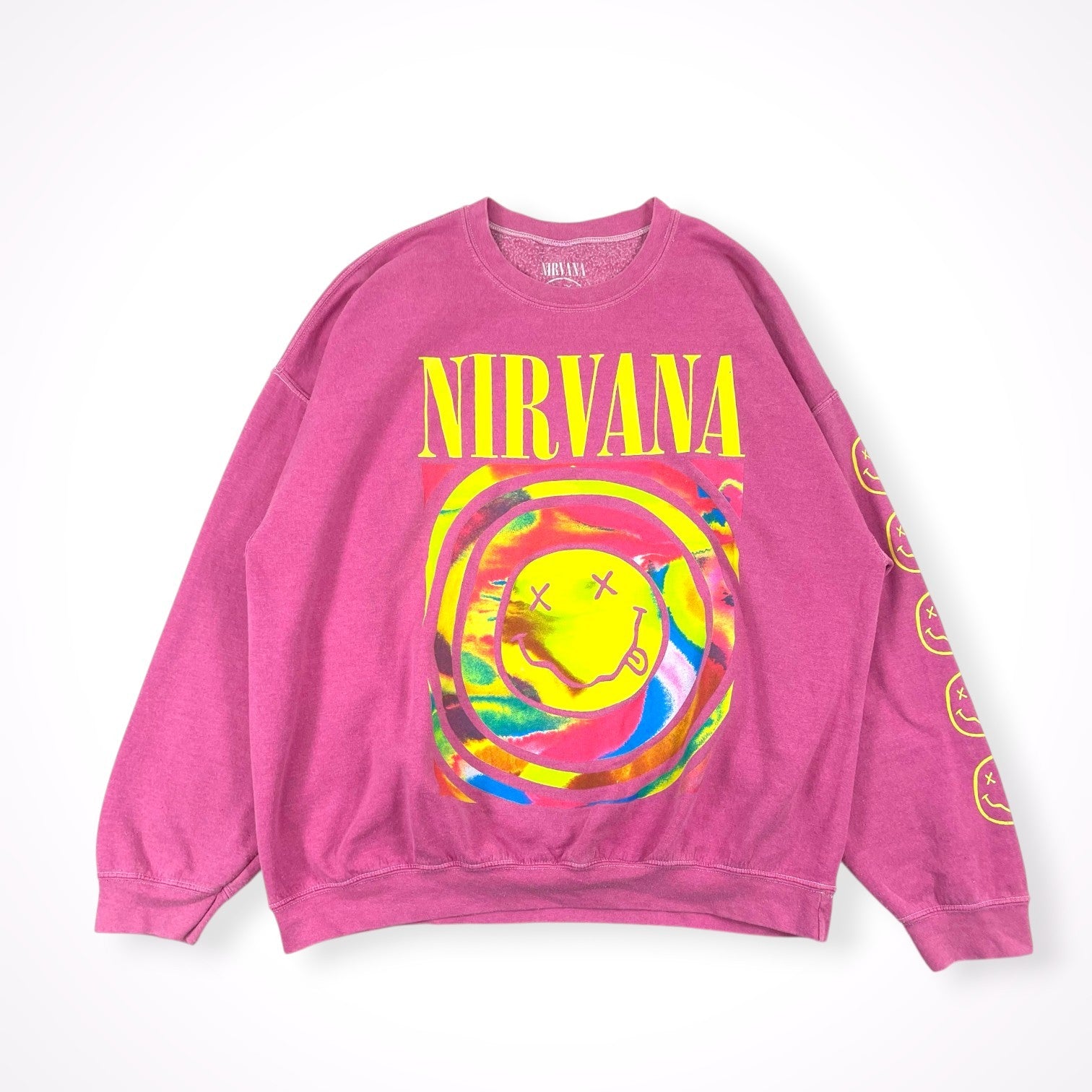 NIRVANA / 2022年オフィシャル スマイルスウェット SIZE:S/M