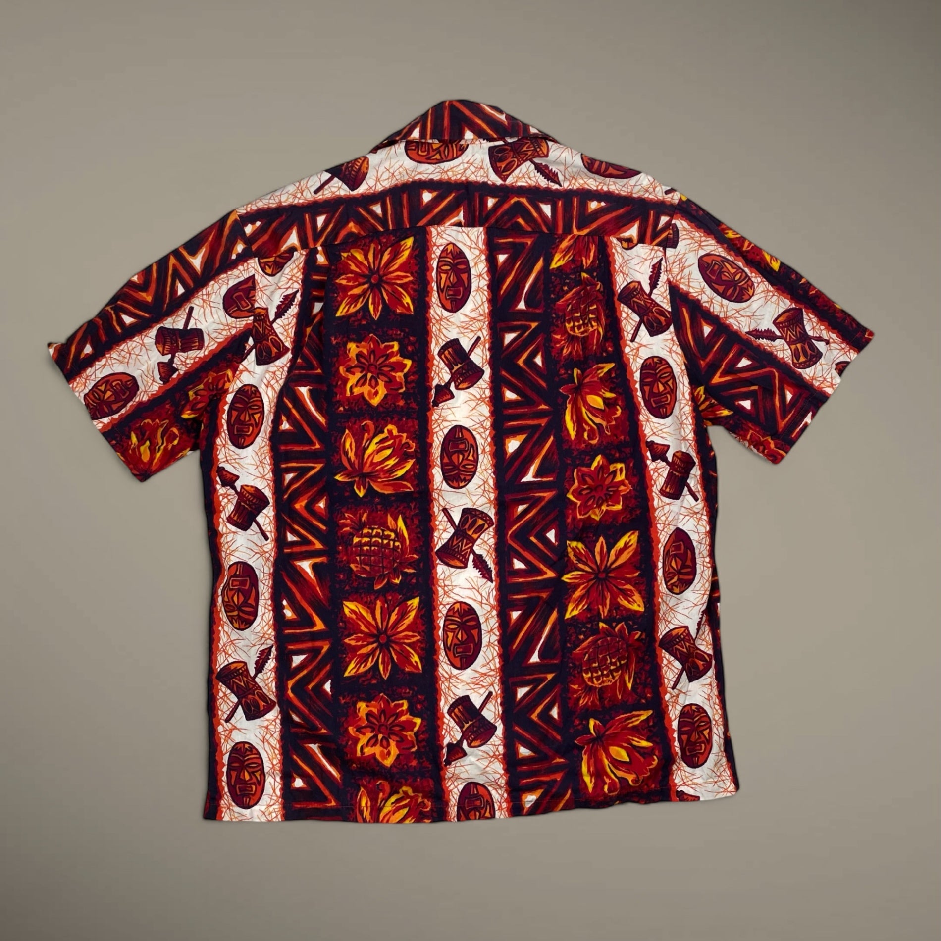 60s VINTAGE Ui-Maikai / ヴィンテージ アロハシャツ MADE IN HAWAII コットン100％ SIZE:L程度