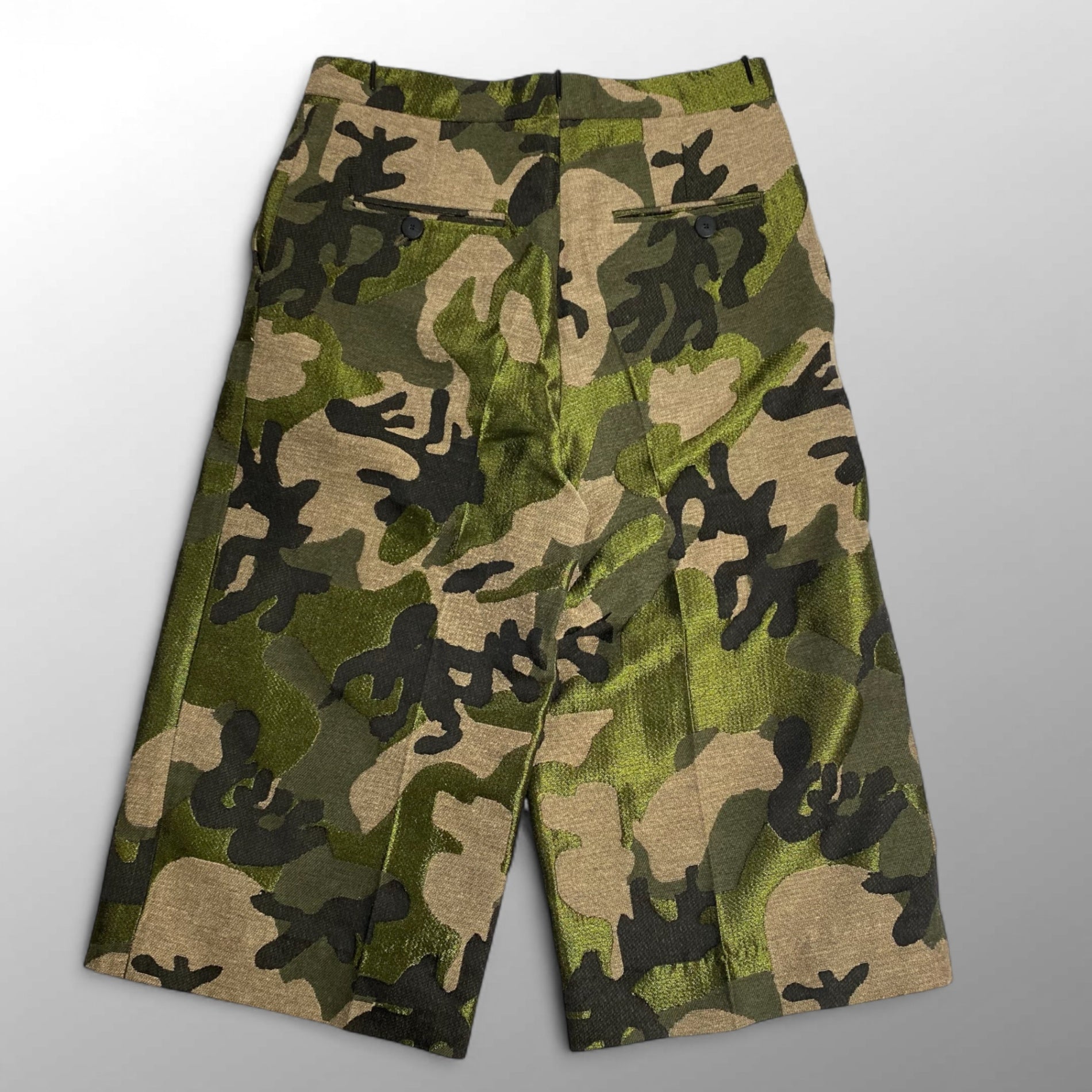 TOM REBL トム レベル / クロップド 迷彩 パンツ 七分丈 参考定価：60,000程度 SIZE：40