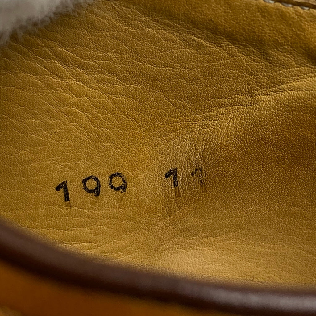 【VINTAGE】 YVES SAINT LAURENT イブサンローラン / ヴィンテージ キャンバス×レザー ウイングチップ SIZE：11