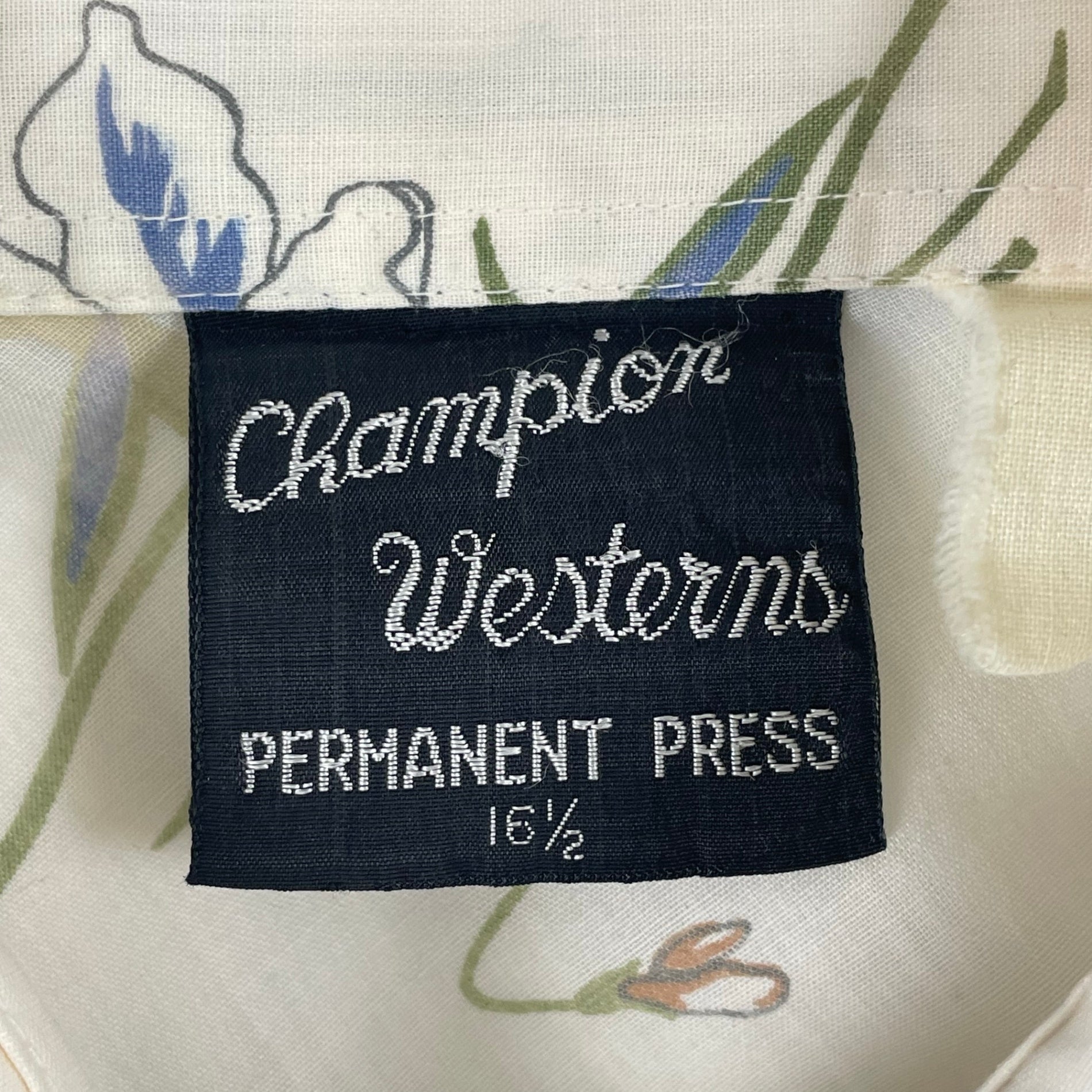 Champion Western / ヴィンテージウエスタンシャツ SIZE:16 1/2