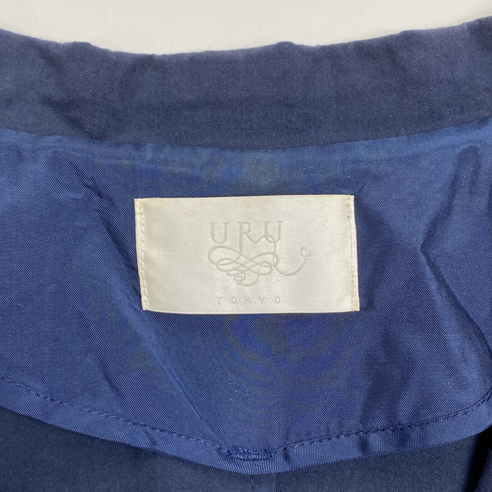 URU ウル / ショップコート ライトコート ネイビー 参考定価：42,000+tax SIZE:1