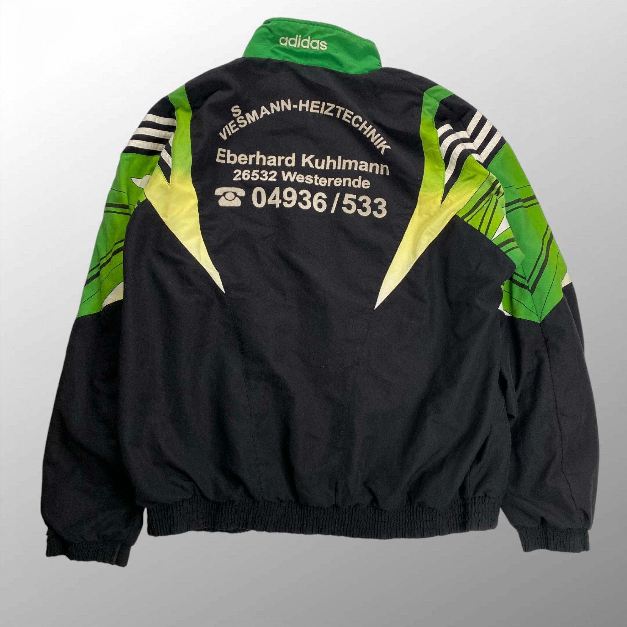 90s VINTAGE adidas アディダス / ドイツ ヴィンテージ アドバタイズジャケット 企業物 SIZE:XL