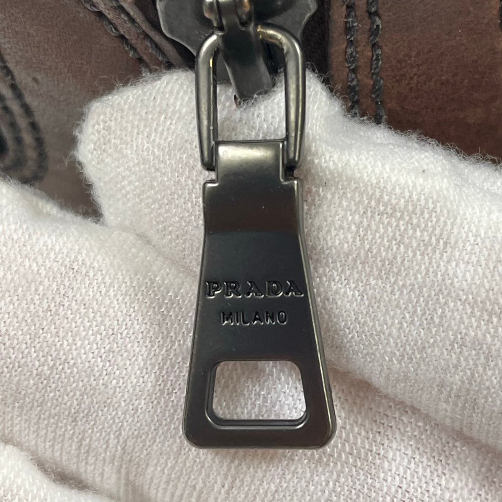 PRADA SPORT / テックレースレザーブーツ 極美品 SIZE:8