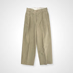 bernard zins ベルナールザンス / JEFF モールスキン 2タックスラックス SIZE：FR38