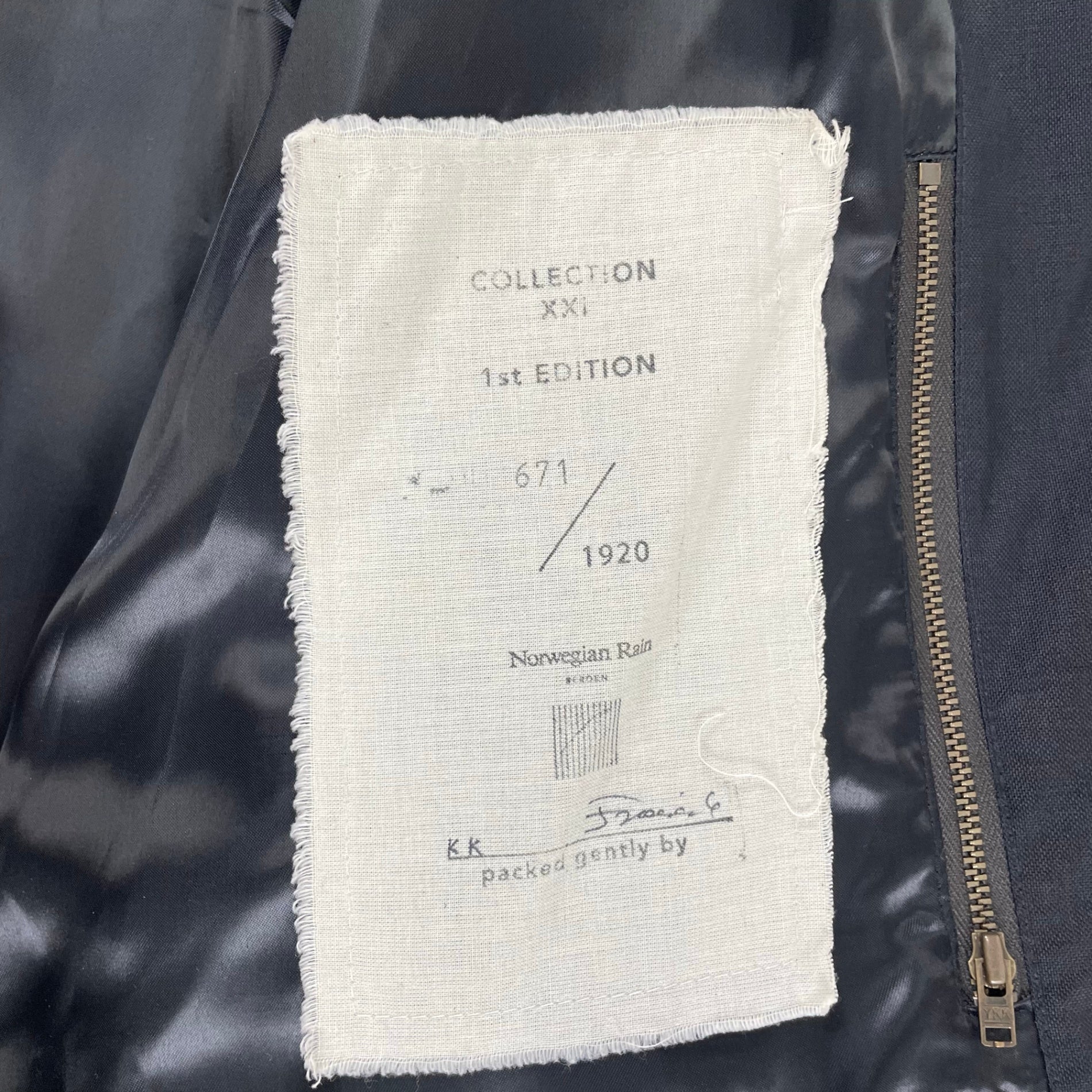 Norwegian Rain / Rainchoコート 参考定価：150,000程度 SIZE：XS
