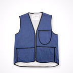 CAMIEL FORTGENS / ジップアップデニムベスト 参考定価：63,500程度 SIZE：M