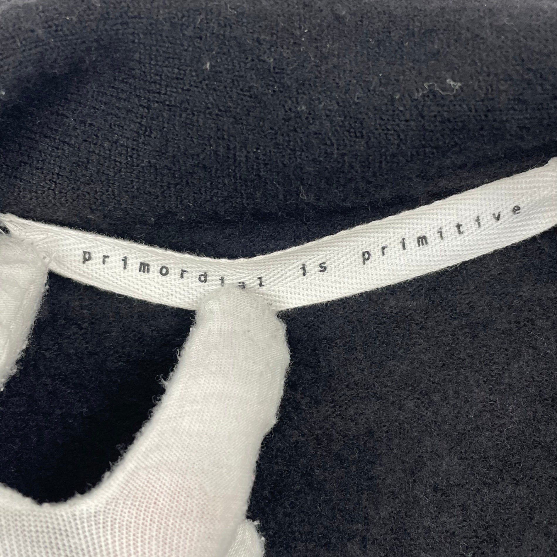 PRIMORDIAL IS PRIMITIVE / 強縮ウールミックスジャケット SIZE:XS(S-M程度)