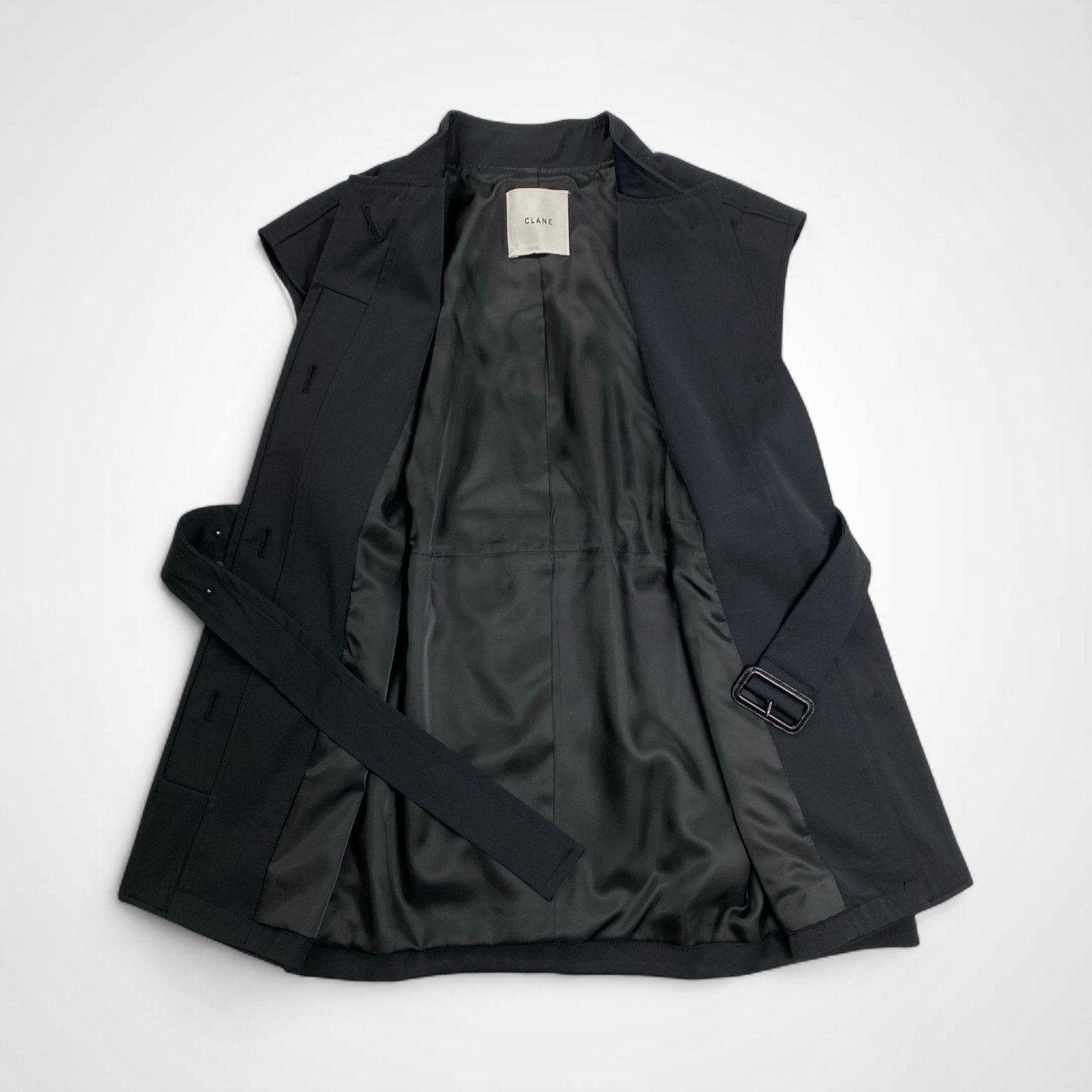 CLANE クラネ / 3WAY ARRANGE JACKET ブラック 極美品 参考定価：34,000+tax SIZE：1