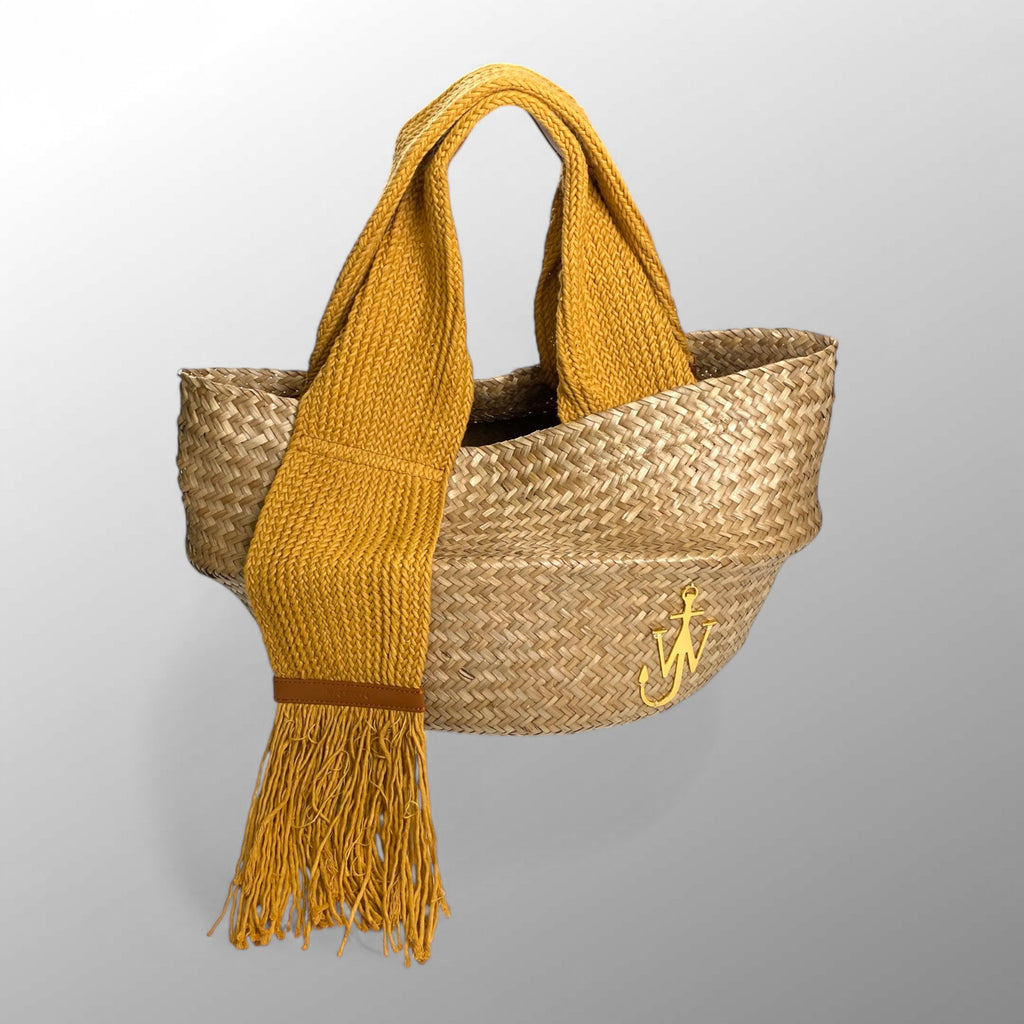 J.W ANDERSON ジェイダブリューアンダーソン / BASKET BAG カゴバッグ フリンジ ロゴ 参考定価：37,000+tax