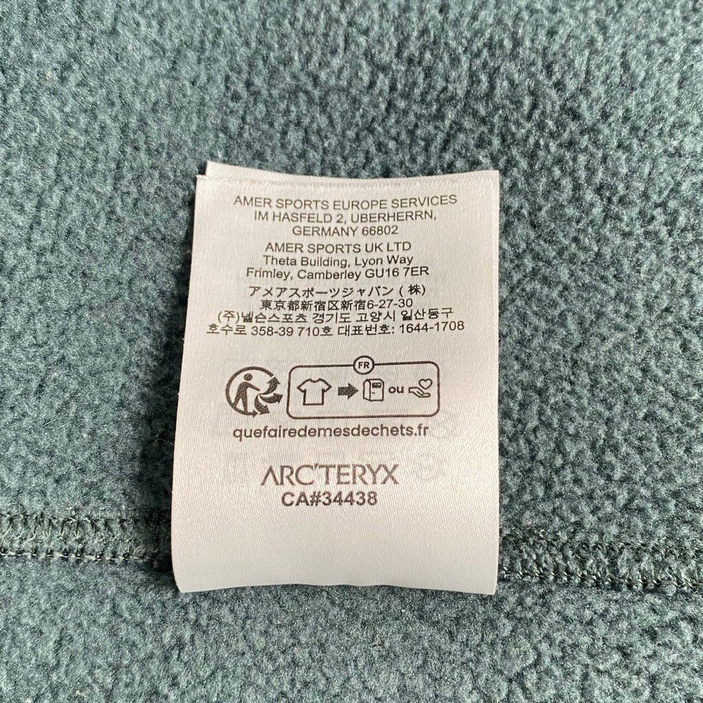 【ユニセックス】 ARC'TERYX アークテリクス / COVERT CARDIGAN コバート カーディガン 金刺繍 ニット ジャケット SIZE:XL