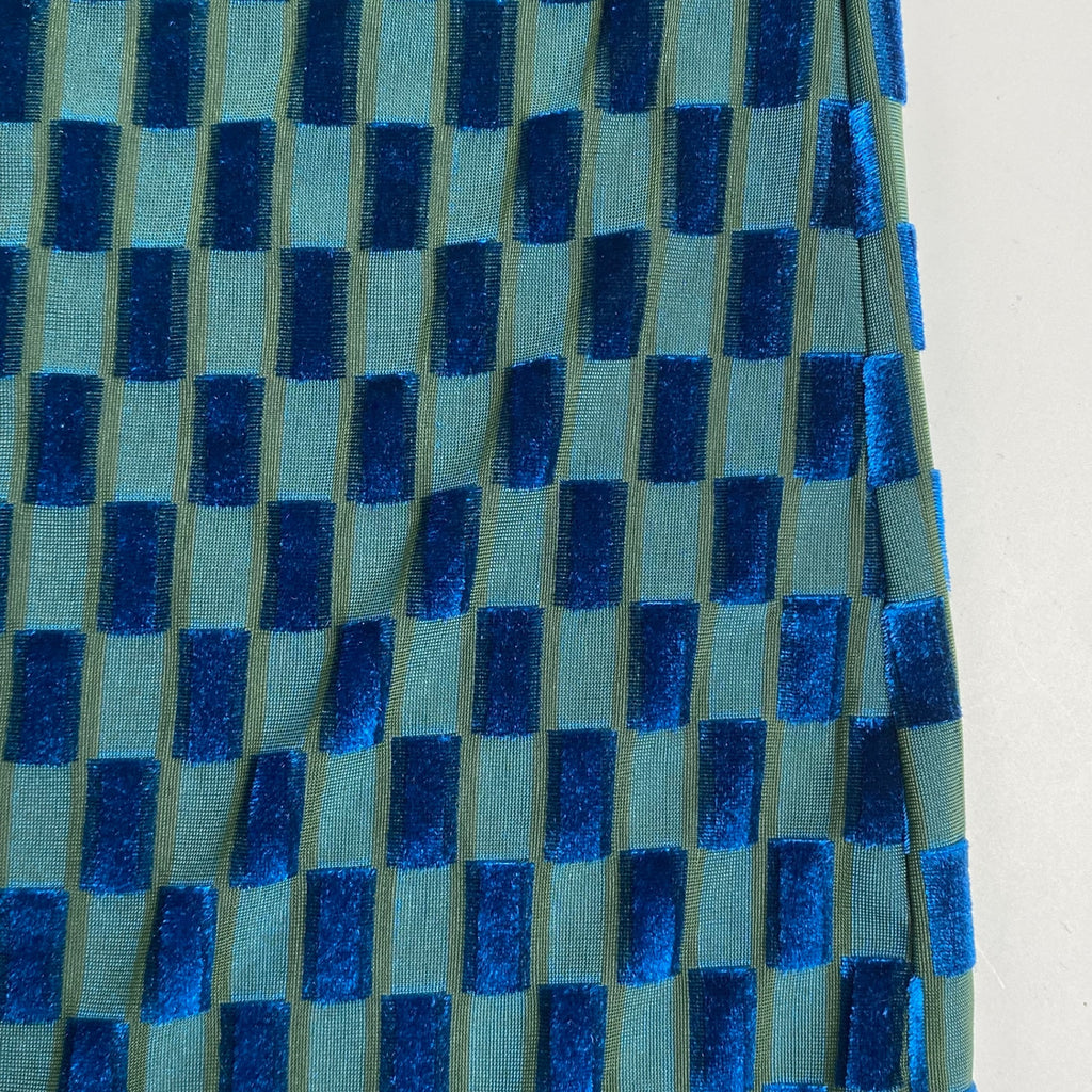 MAISON SPECIAL メゾンスぺシャル / ベロアチェックワンピース 参考定価：15,400+tax SIZE:FREE