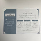 【未使用】 SANGACIO サンガッチョ / LIMITED MODEL 『SKY BLUE』 スエードレザー スニーカー 参考定価：23,000+tax SIZE:23.5cm