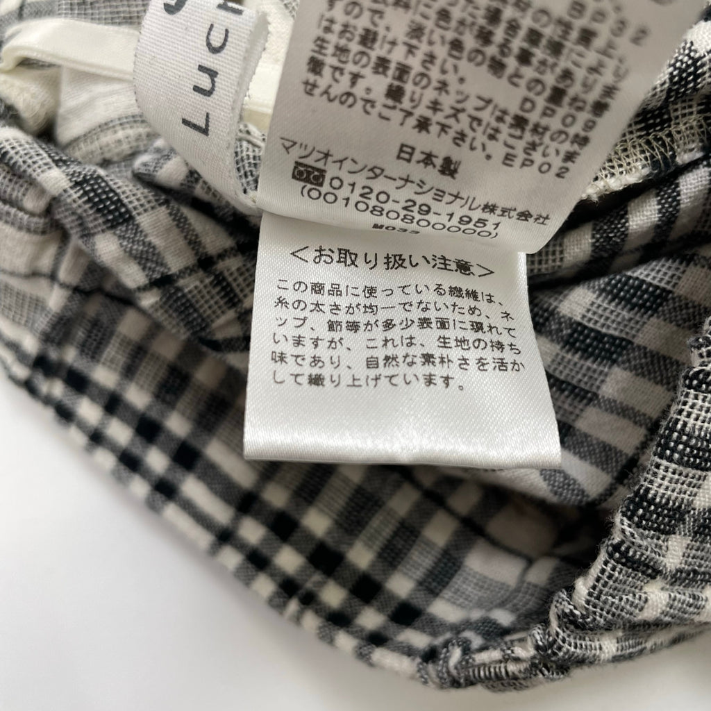 Lucruca ルクルカ / コットンリネンイージーパンツ 参考定価：20,000程度 SIZE:38