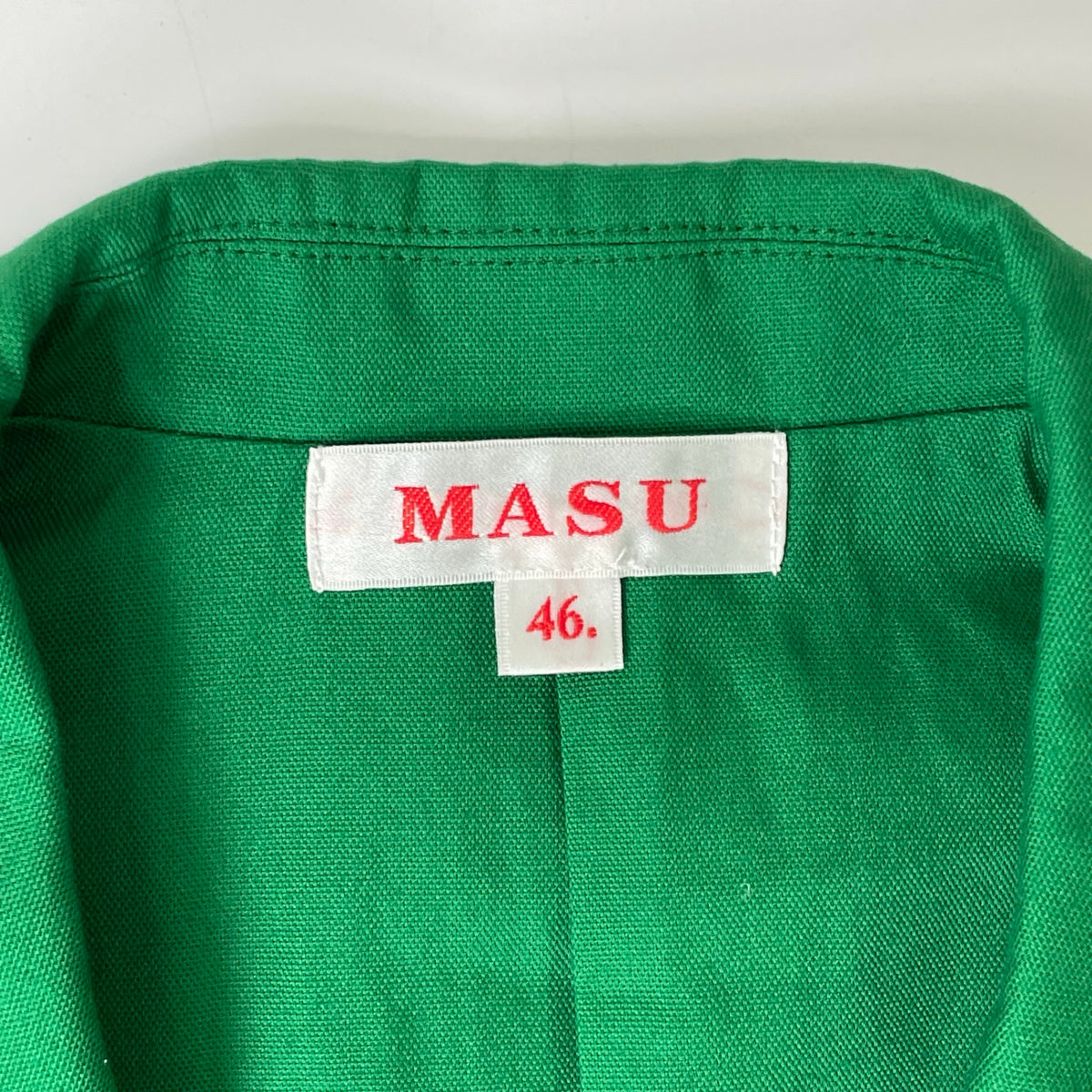 MASU / HALF SLEEVE COTTON JACKET 参考定価：29,000+tax SIZE:46