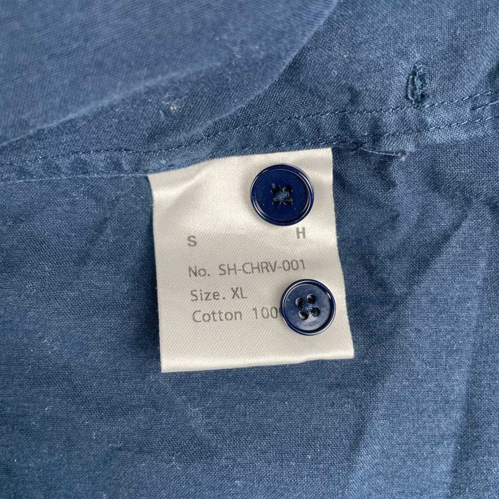 S H FOR ERA. エスエイチ フォー エラ / 80/2オックスフォードシャツ ネイビー 関隼平 参考定価：28,000+tax SIZE:XL