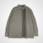 Polo by Ralph Lauren / スウェット生地 ハウンドトゥース シャツ SIZE：XXL