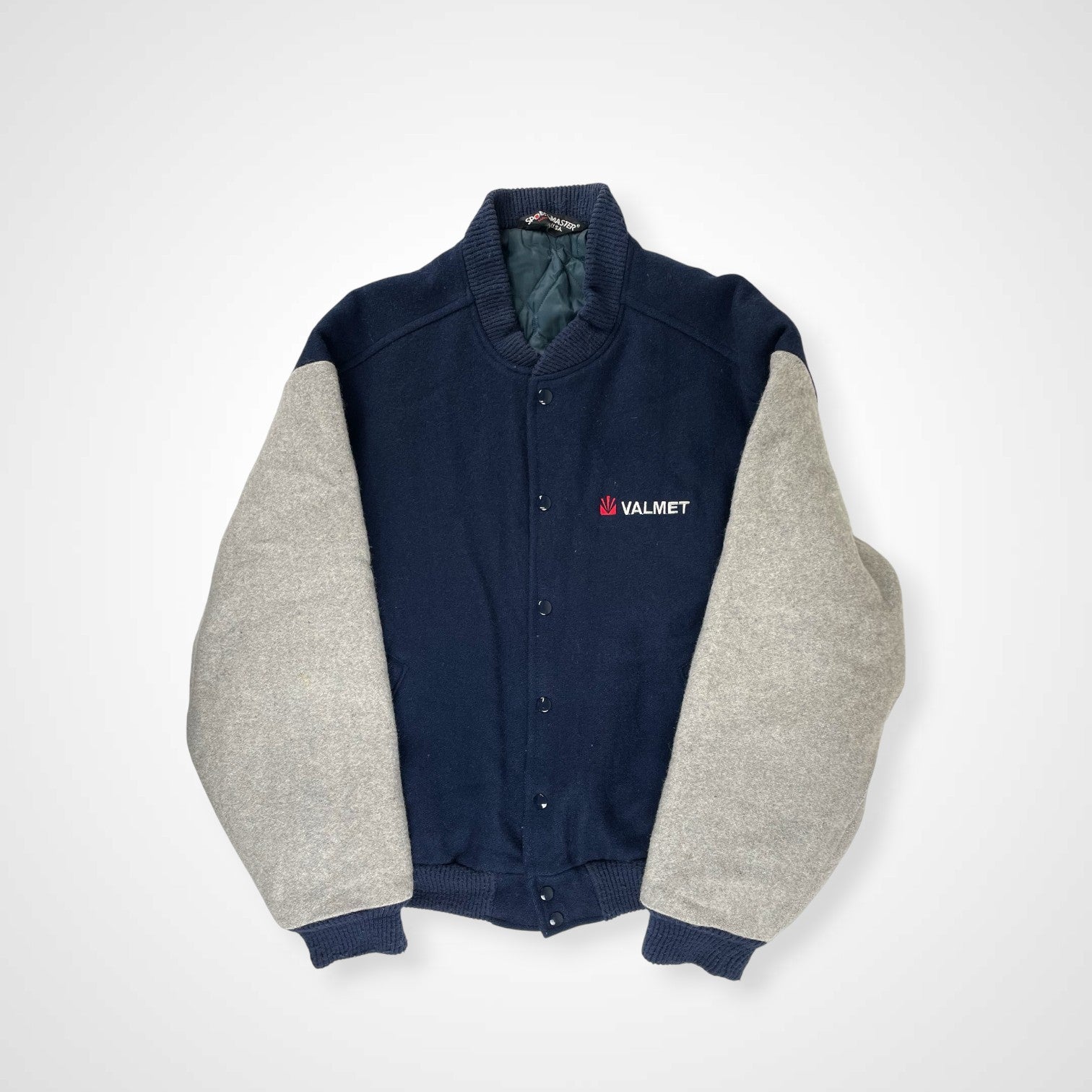 SPORTSMASTER スポーツマスター / 80s企業ロゴスタジャン USA製 SIZE:L