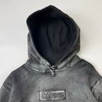 Supreme ×  MM6 Maison Margiela / 24SS Foil Box Logo Hooded Sweatshirt SIZE：S