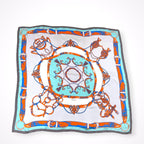 manipuri / 「クラシックベルト」シルクスカーフ 参考定価：18,000程度 SIZE:88×88