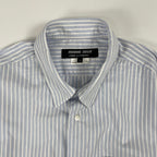 COMME des GARCONS HOMME DEUX / ミニマルストライプシャツ 日本製 SIZE:S
