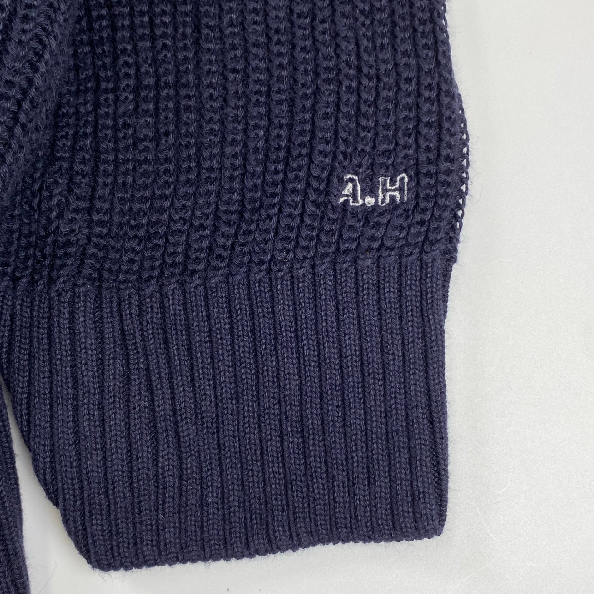【会員限定抽選】 A.H エーエイチ 長谷川昭雄 / A.H AMERICAN SEA ISLAND COTTON SWEATER ニット 参考定価：30,000+tax SIZE：L